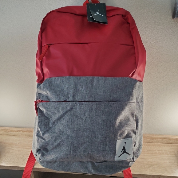 Jordan Other - Red and Grey Jordan Backpack- Jordans- Jordan Bag